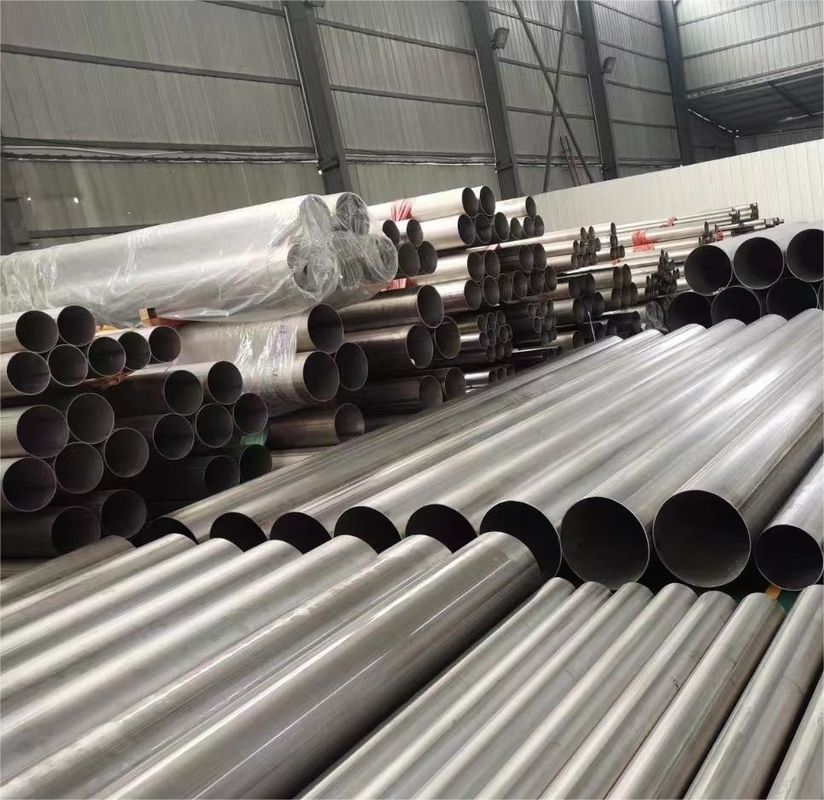 Gr5 Gr7 Gr9 Titanium Pipe With ASTM B338 / ASME SB338 OD 1/8