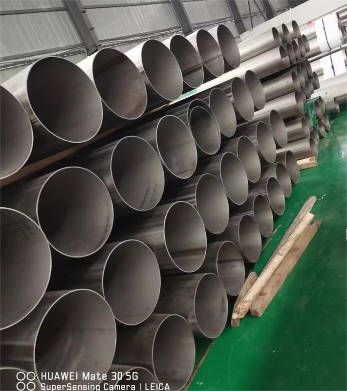 Gr5 Gr7 Gr9 Titanium Pipe With ASTM B338 / ASME SB338 OD 1/8