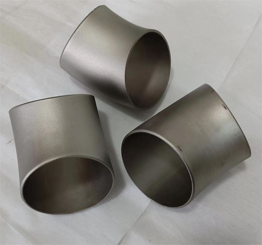 45 Degree Long Radius Titanium Elbow With Gr2 Gr5 Gr7 And ASME B16.9