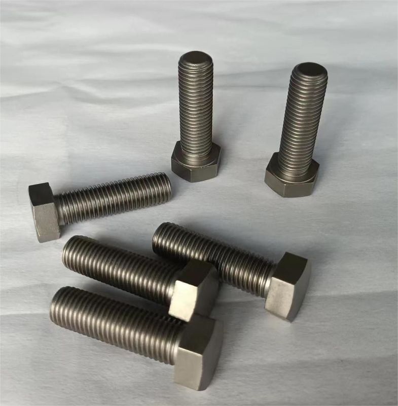 ASTM B348 Forging Or Drawing Titanium Hexagon Head Bolt Gr1 Gr3 Gr5