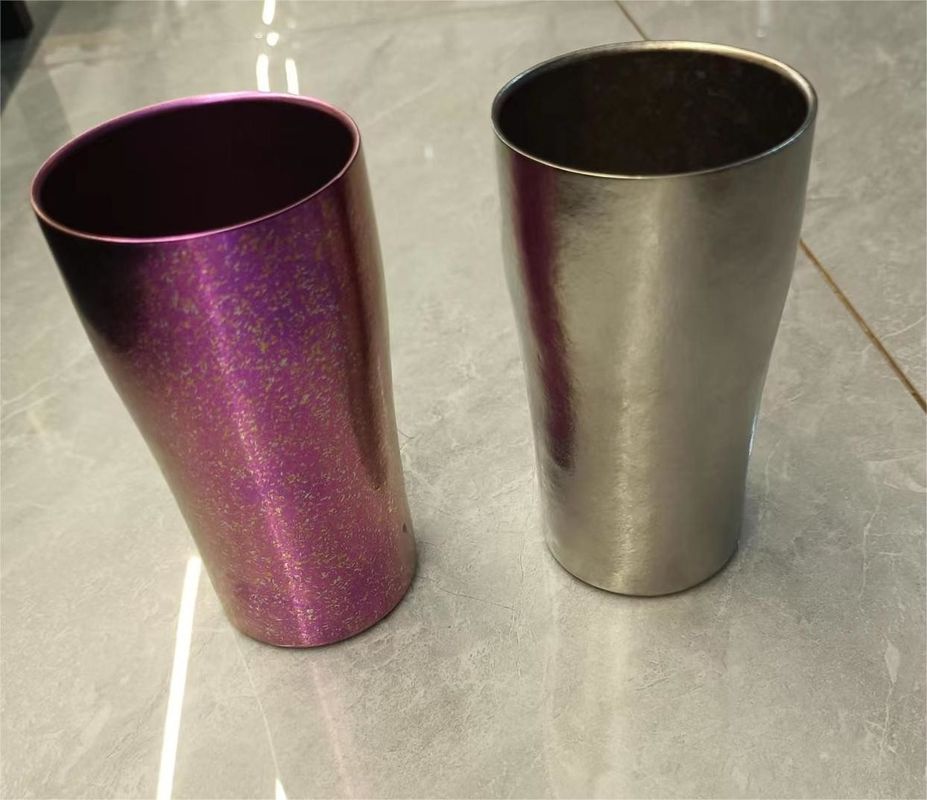 Outdoor Camping Travel 500ml Titanium Mug For Beer Coffee Beer Wine Tea Juice Milk Drink