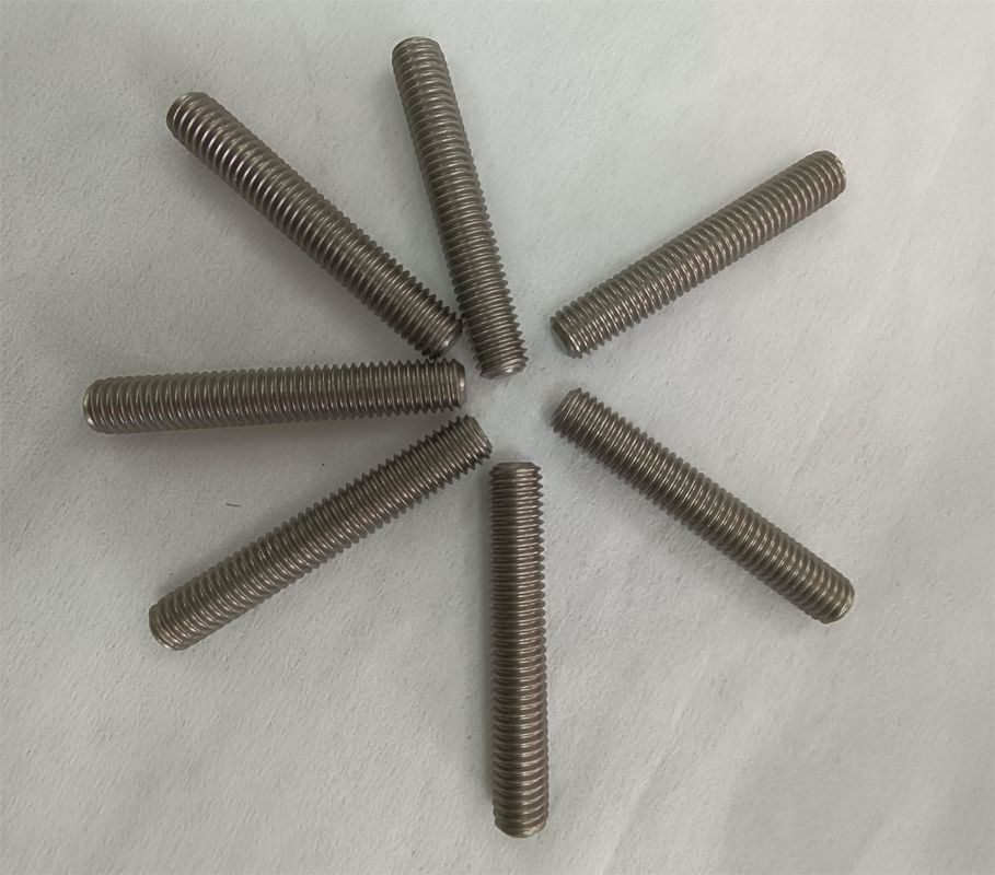 Titanium Fully Threaded Stud M2 M3 M4 - M12 Pitch 0.5 - 1.25 X40/50/60/100mm