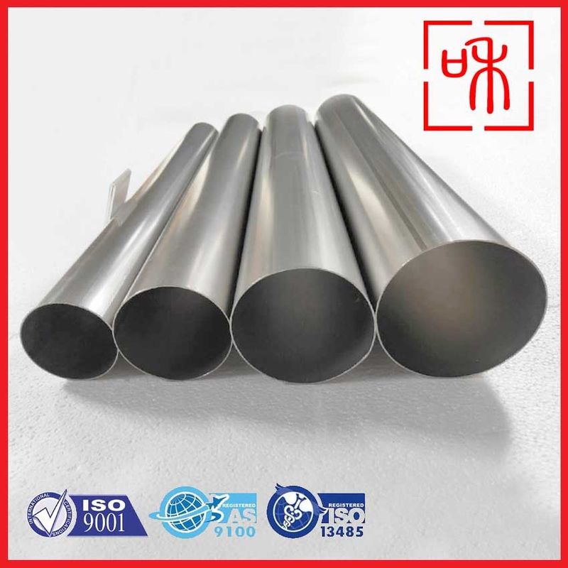 Titanium Welded Tube / Titanium Seamless Tube Grade 7 Grade 9 Titanium Tube For Heat Exchanger Applications